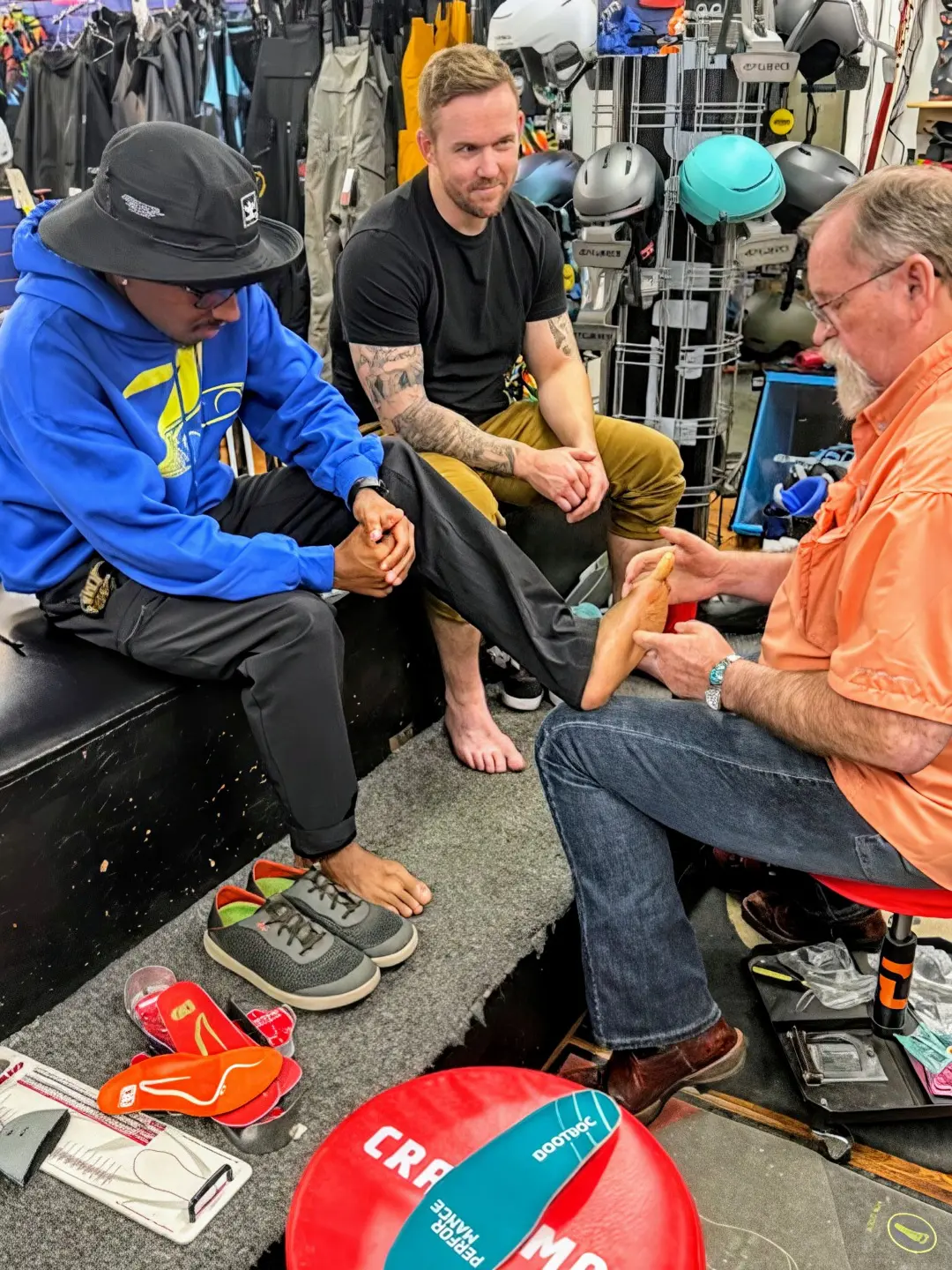 services boot fitting Boot Fit 2